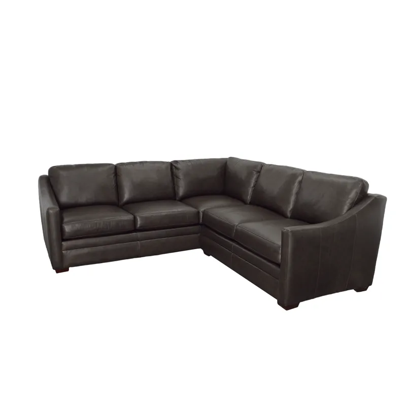 2 PC Leather Sectional