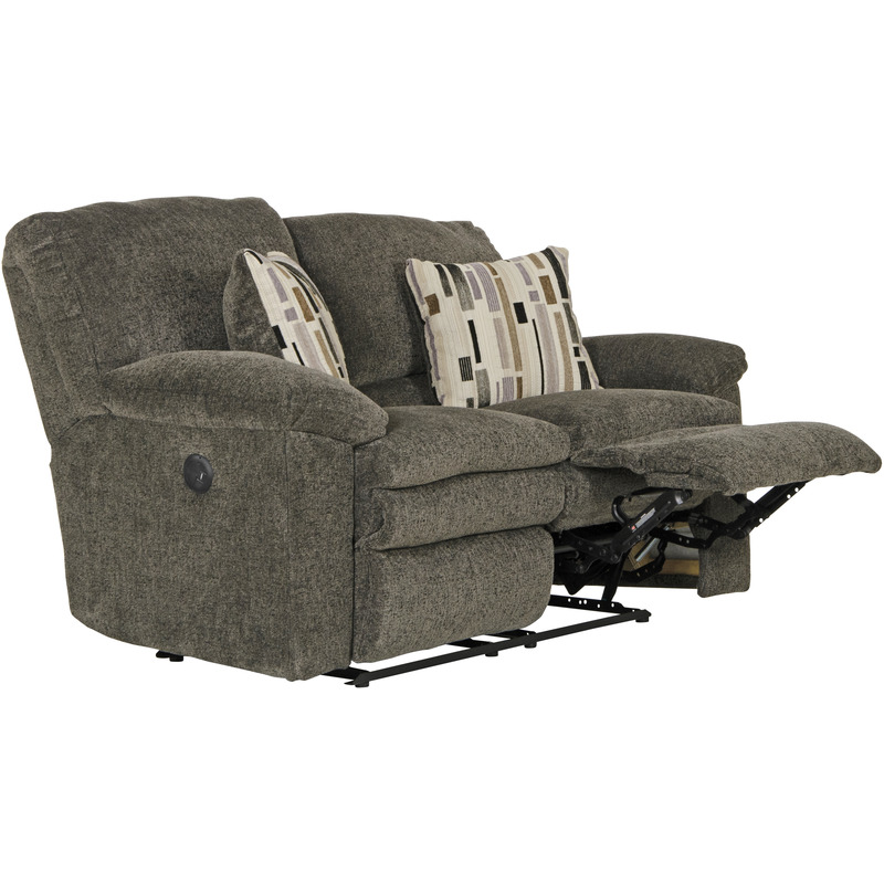 Catnapper Tosh Reclining Fabric Loveseat - Thumbnail 3