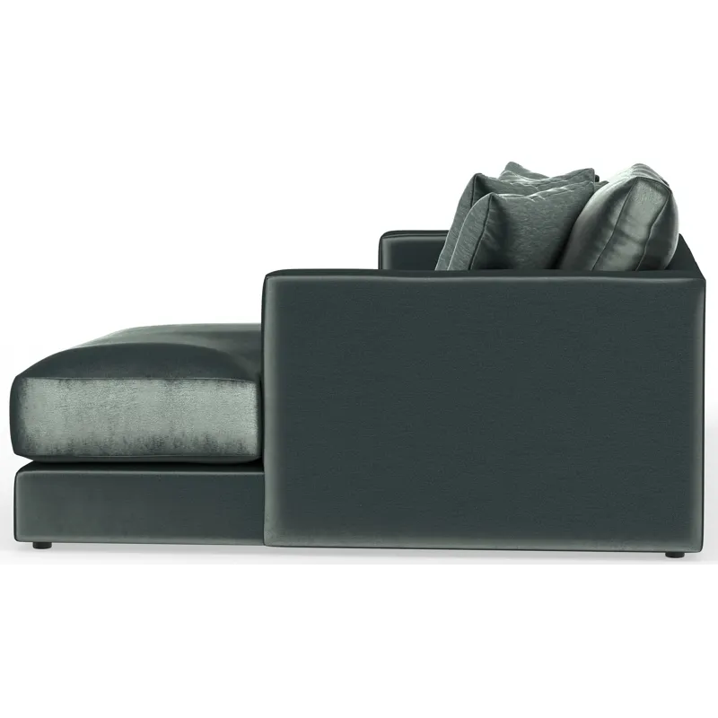 Remminton 3 PC Sectional Sofa Chaise - Pine