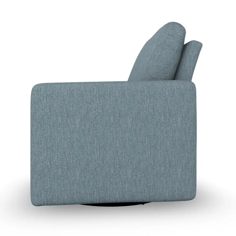 Giana Fabric Power Swivel Recliner