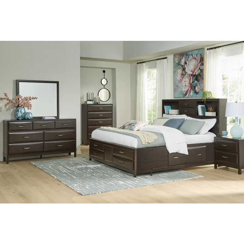 Vanmore Queen Storage Bed