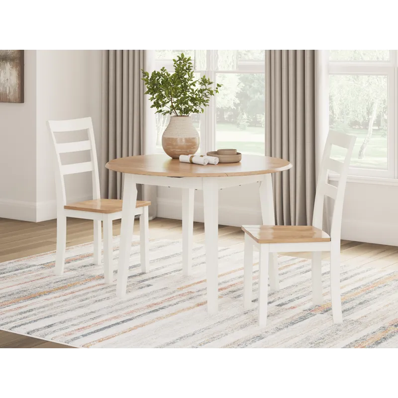 Gesthaven Dining Table and 2 Chairs