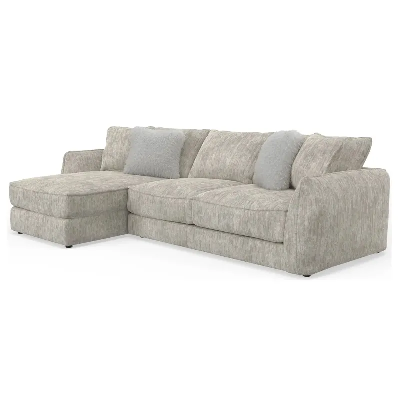 Bucktown 2 PC Sectional - Parchment