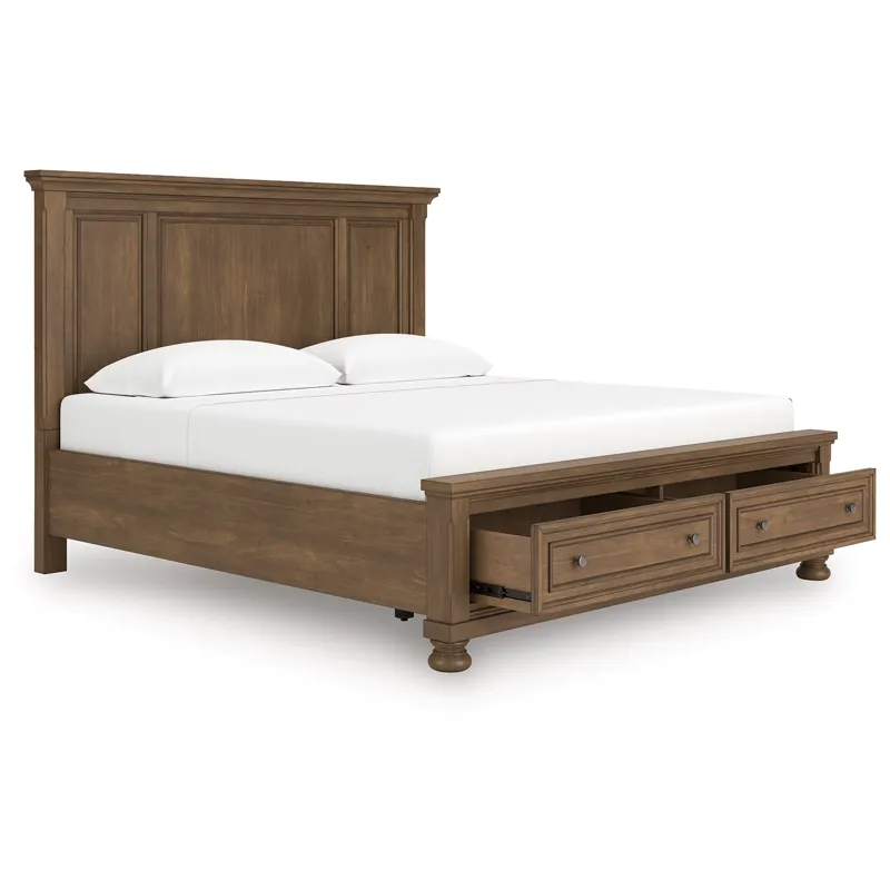 Vandenmore King Panel Storage Bed