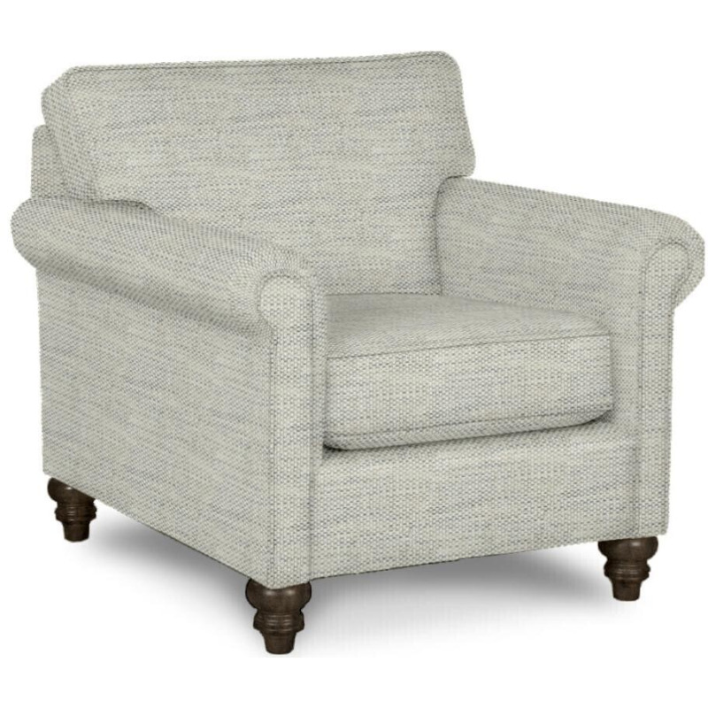 Craftmaster Essentials Shaped Arms Swivel Chair