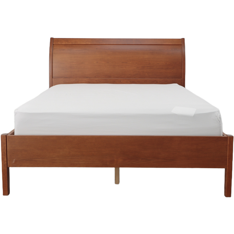 Cascade Queen Sleigh Bed with Low Footboard WL14QHDLFRAIL by Thors