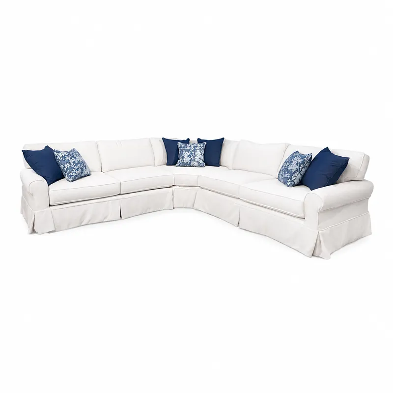 Daniel 3 PC Sectional - Snow