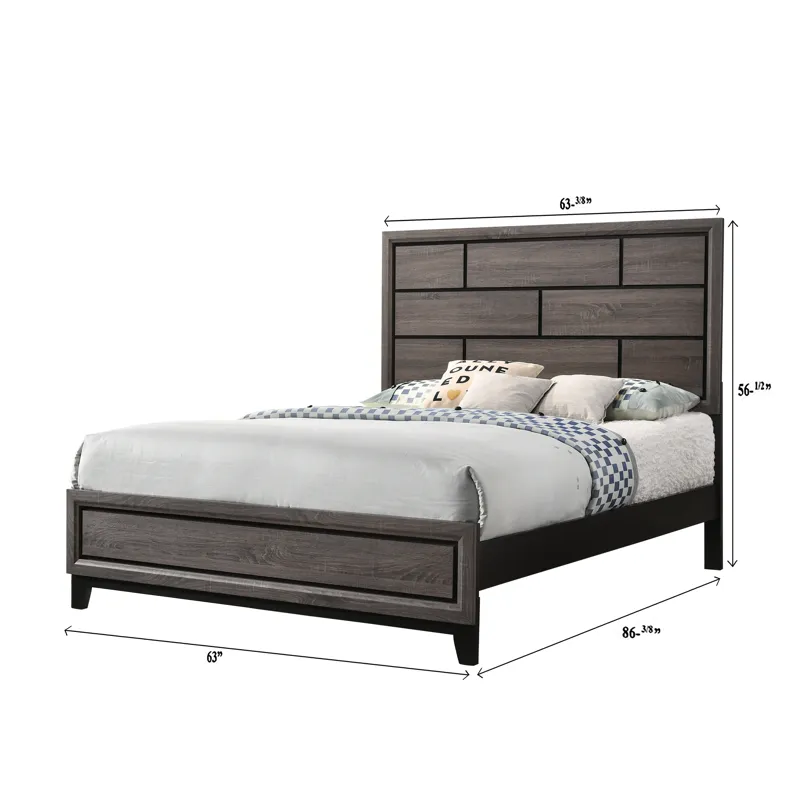 Akerson Queen Panel Bed