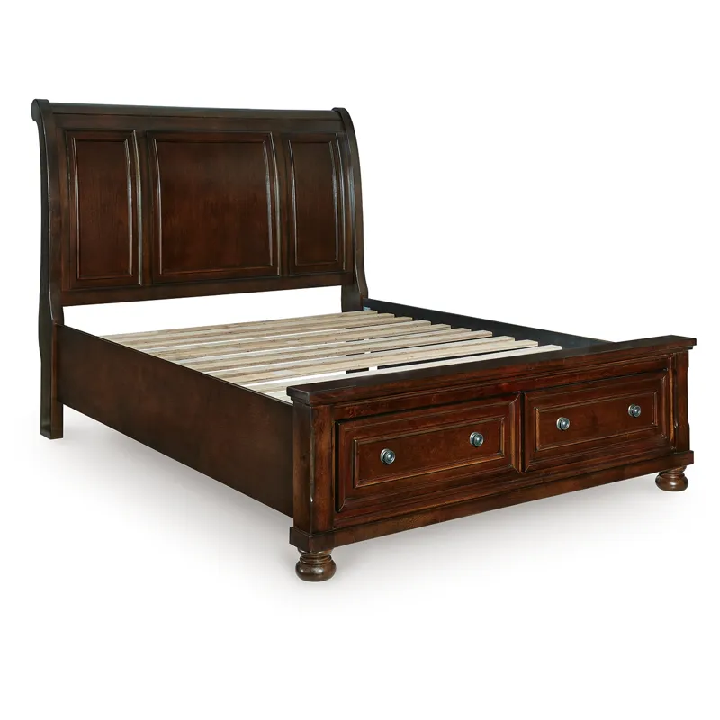 Porter Queen Sleigh Storage Bed
