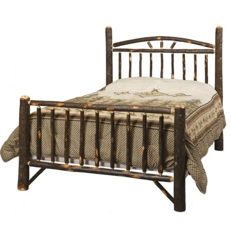 Wagonwheel King Bed