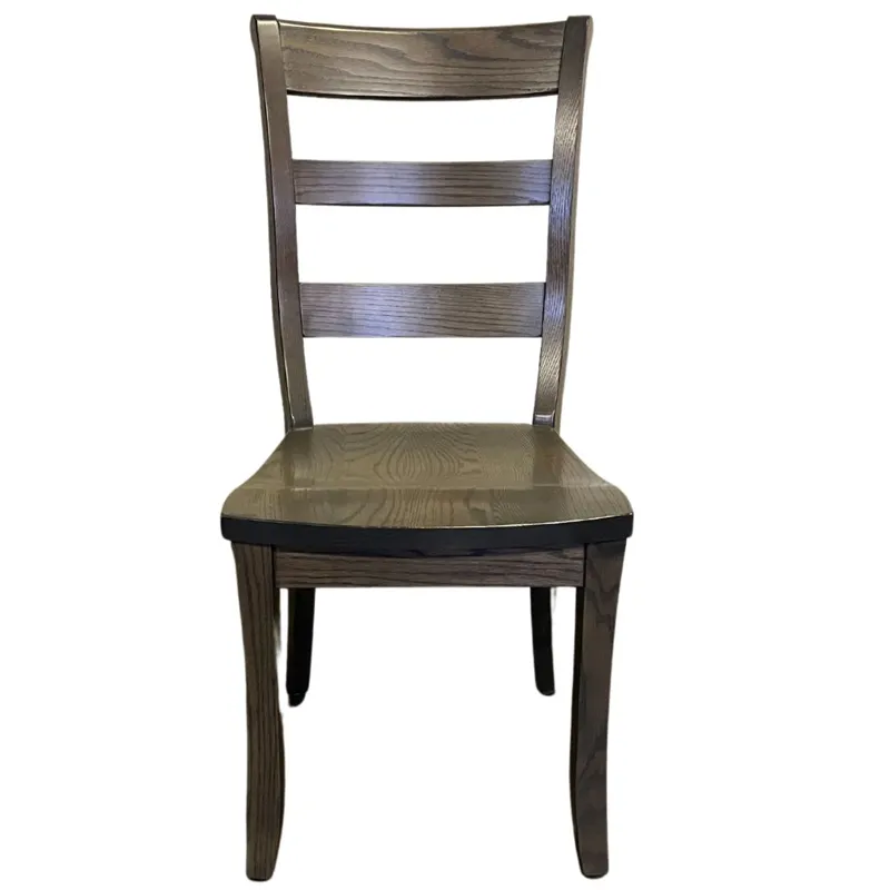 Milan Side Chair w/Wood Seat - Oak