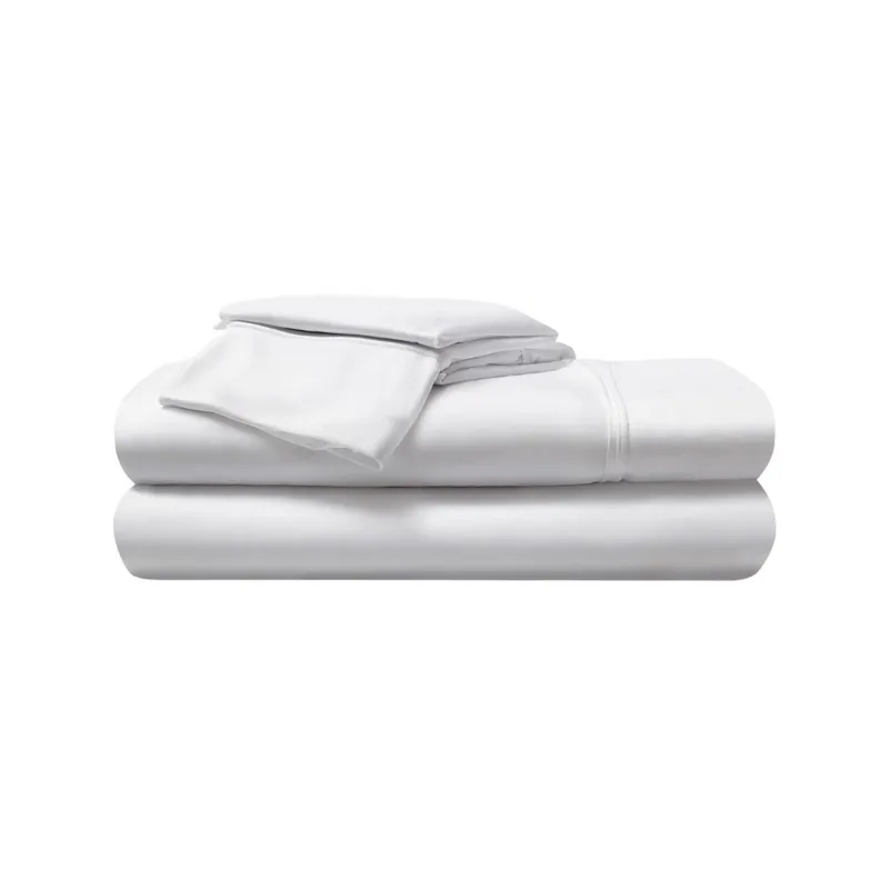 Hyper-Cotton Sheet Set-Bright White-Split Head King