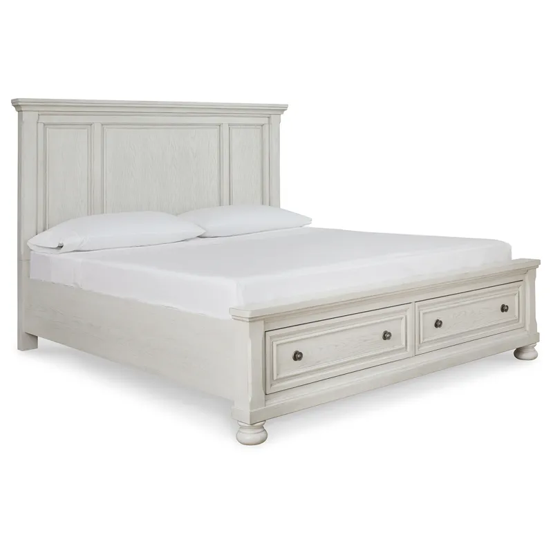 Robbinsdale King Panel Storage Bed