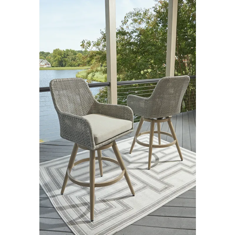 Seton Creek 3 PC Outdoor Bar Table Set