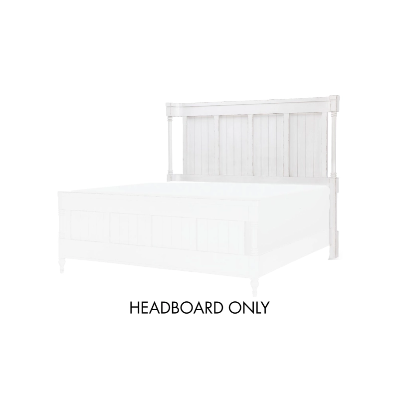 Vintage Market Shelter Queen Headboard - Picket Fence