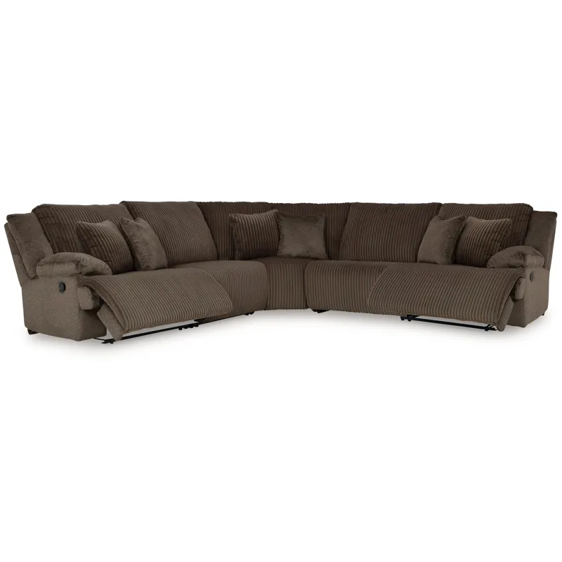 Top Tier 5-Piece Reclining Sectional