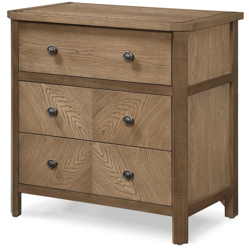 Sun Haven 3-Drawer Nightstand w/ Power + USB-A/C