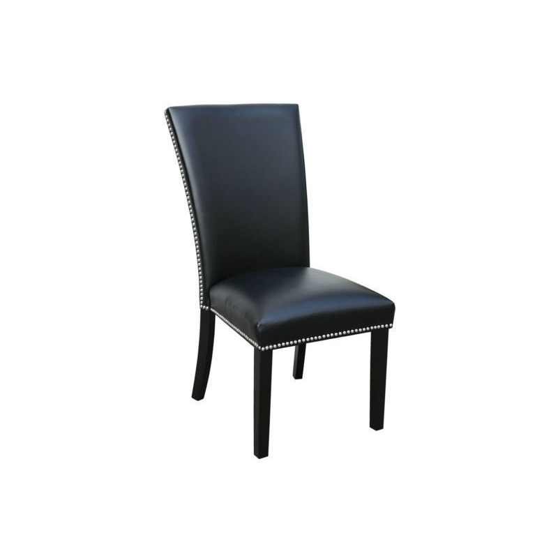 Camila Black Side Chair