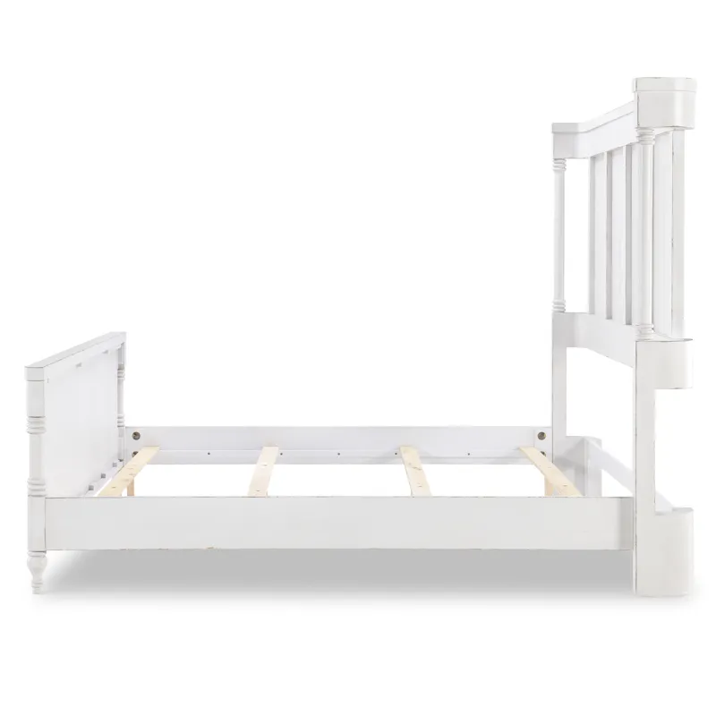 Vintage Market Shelter Queen Headboard - Picket Fence