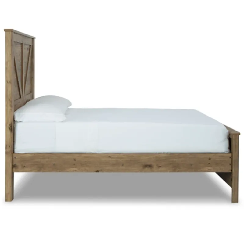Shurlee Queen Crossbuck Panel Bed