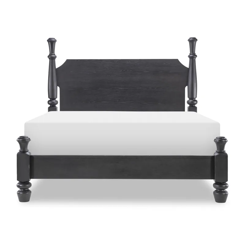 Vintage Market Complete Chimney Post Bed - Queen