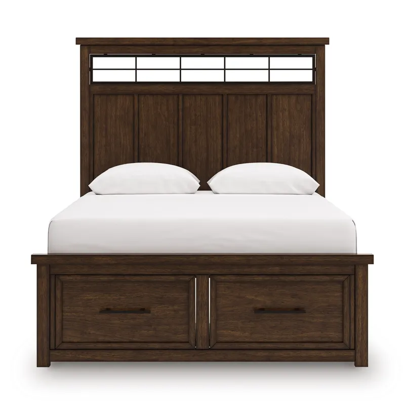 Taffenbrook Queen Panel Storage Bed