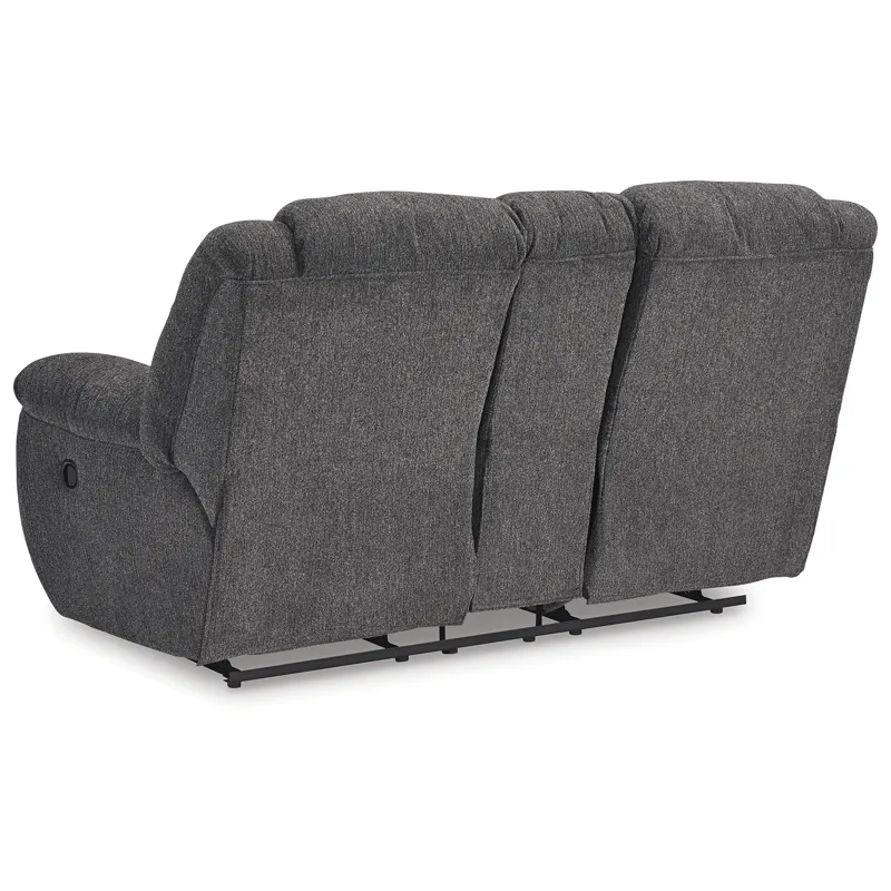 Foreside Reclining Loveseat with Console