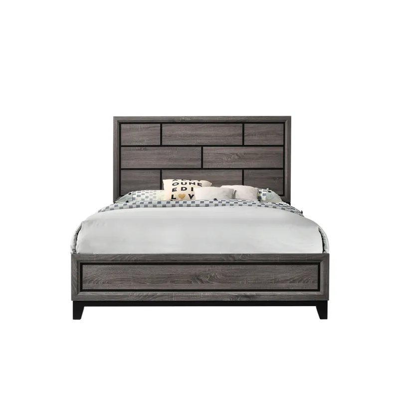 Akerson Queen Panel Bed