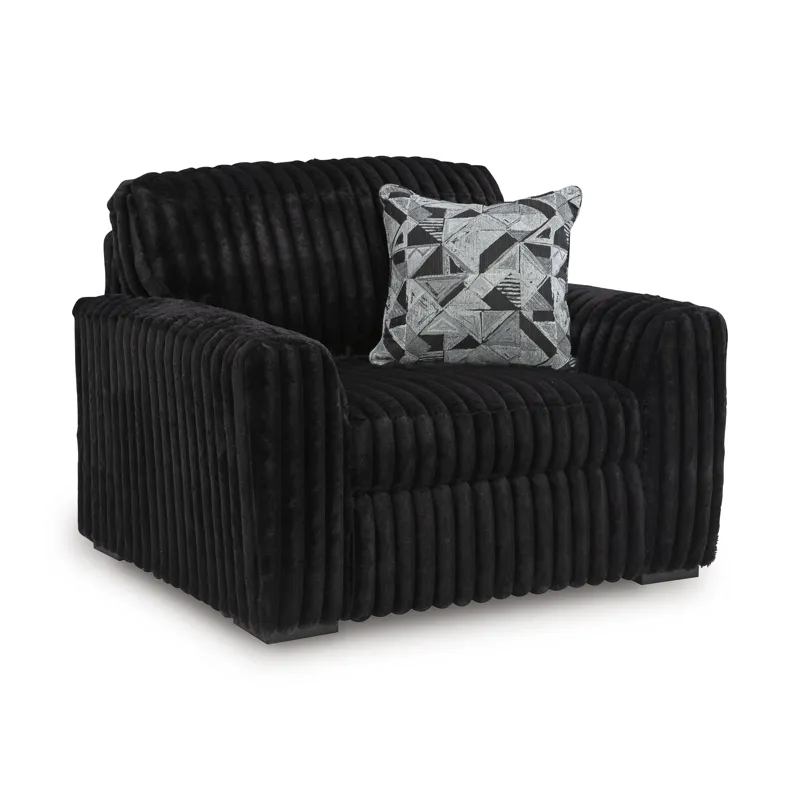 Midnight-Madness Oversized Chair