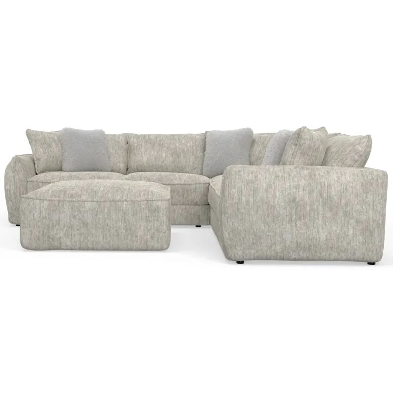 Bucktown 3 PC Sectional  - Parchment