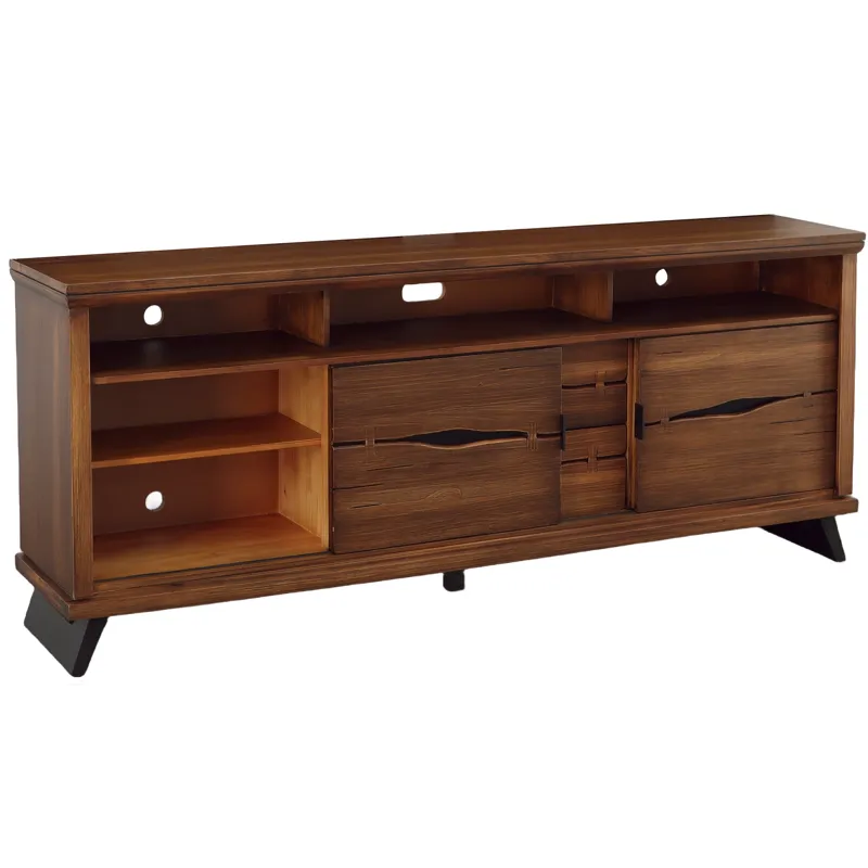 Live Edge Rustic 80" TV Console