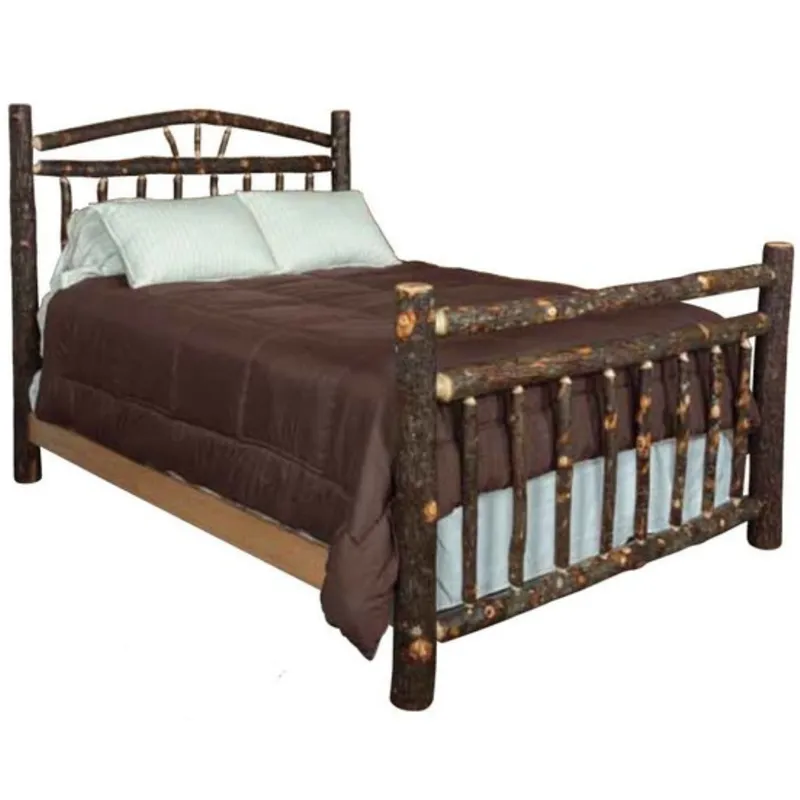 Wagonwheel King Bed