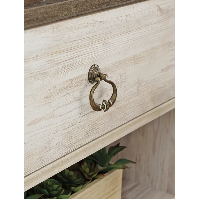 Willowton 64" TV Stand with Electric Fireplace