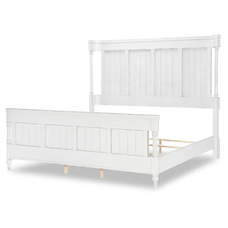 Vintage Market Shelter Queen Headboard - Picket Fence