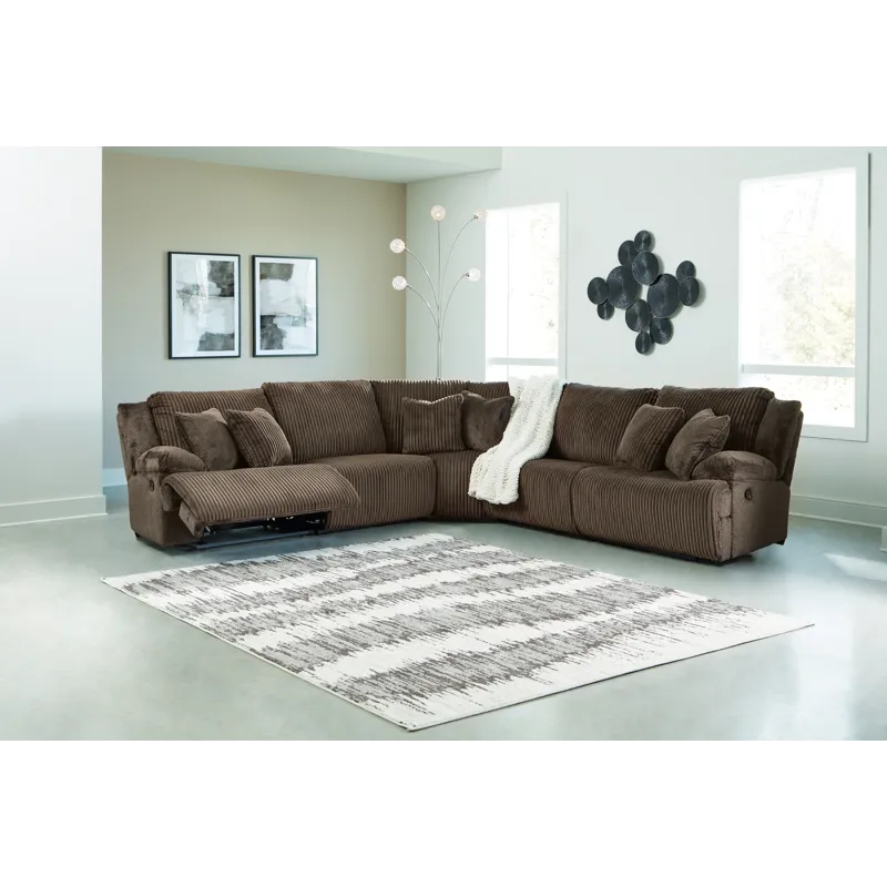 Top Tier 5-Piece Reclining Sectional