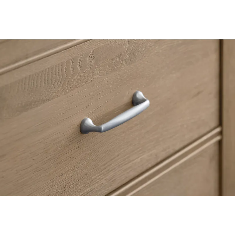 Tide & Timber-Clear Oak Chest 5 Drawer