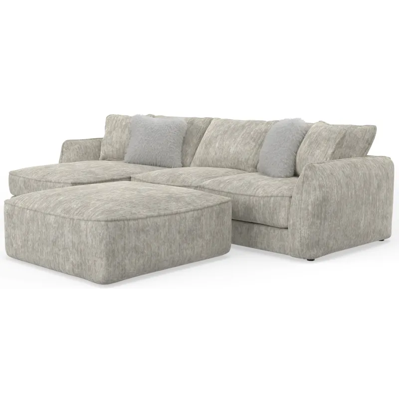 Bucktown 2 PC Sectional - Parchment