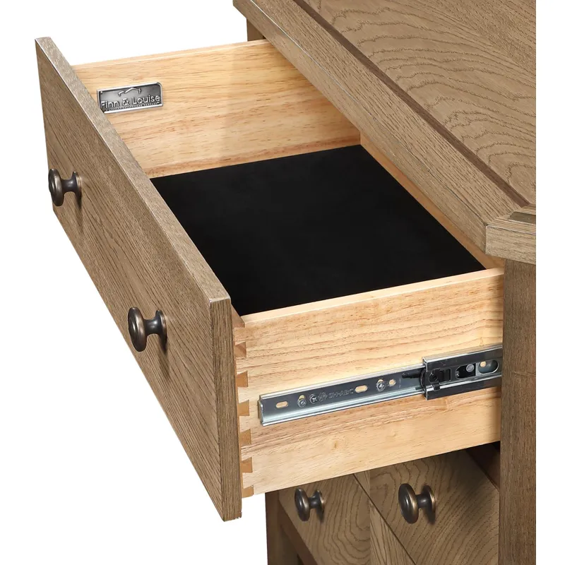 Sun Haven 3-Drawer Nightstand w/ Power + USB-A/C
