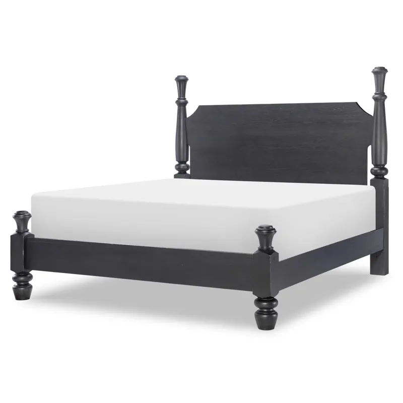 Vintage Market Complete Chimney Post Bed - Queen