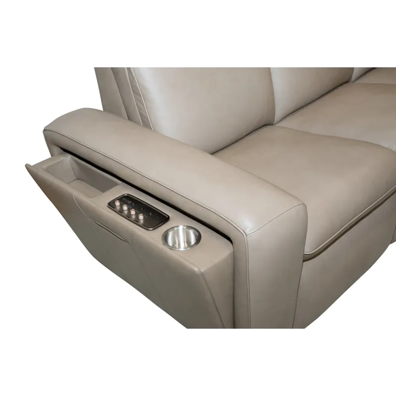 Sense Power Reclining Immersive Audio Sofa with Power Headrest, & Lumbar