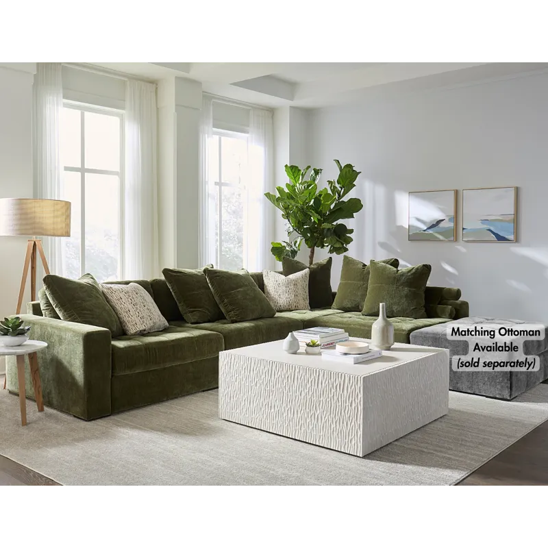 Noah Amici Moss 4 Piece Sectional