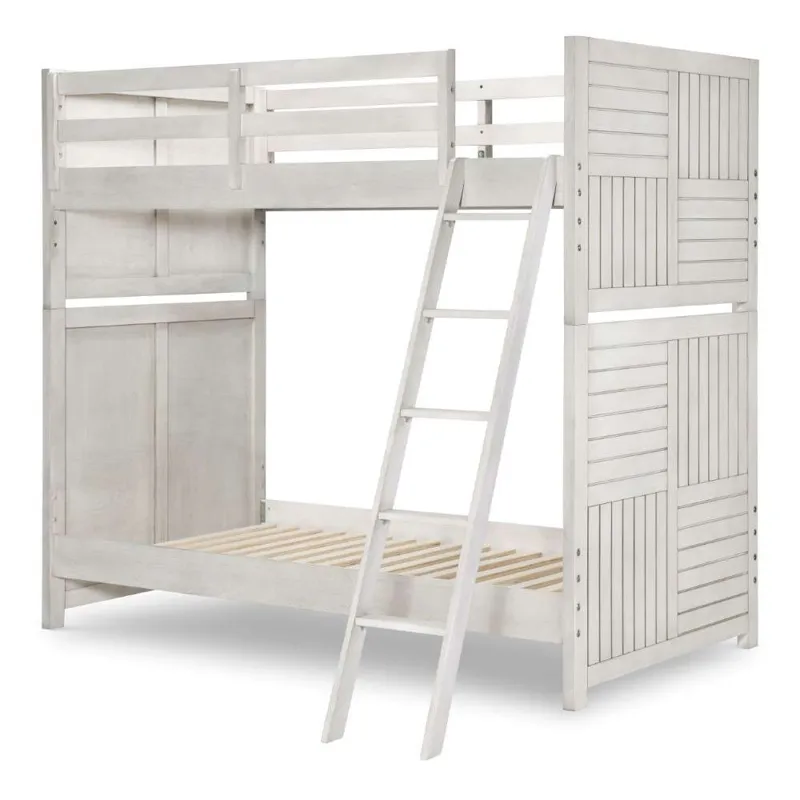 Summer Camp Twin Over Twin Bunk Bed - Stone Path 
