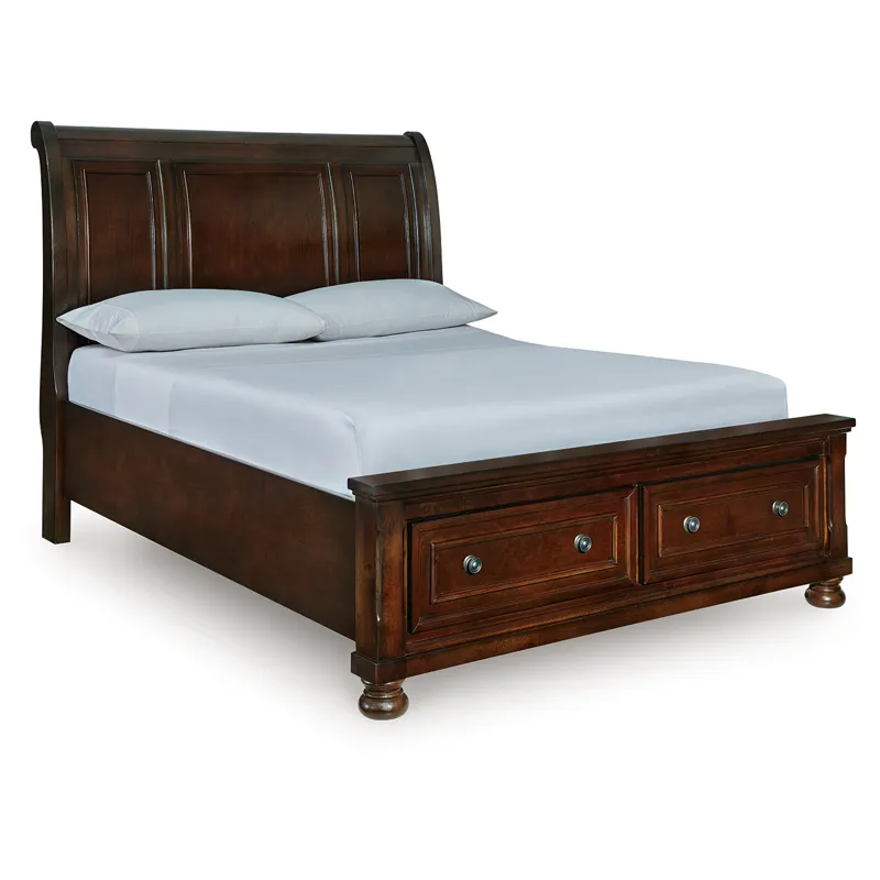 Porter Queen Sleigh Storage Bed