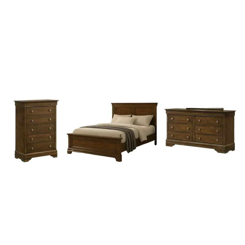 Porterlito 3 PC Bedroom Set - Toffee