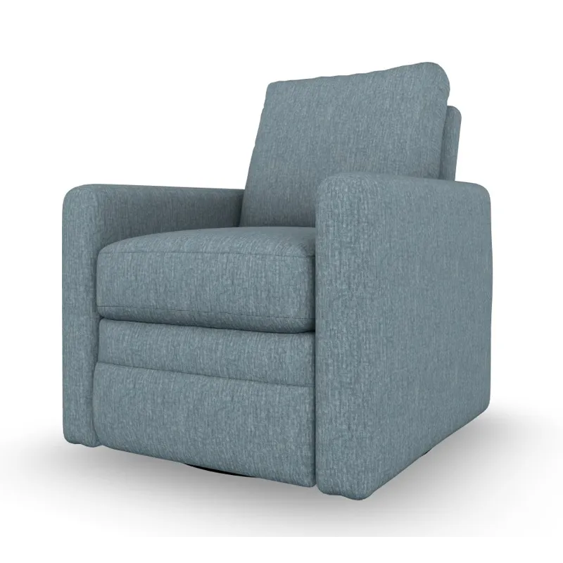 Giana Fabric Power Swivel Recliner