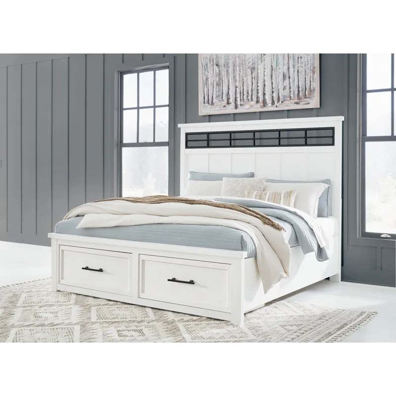 Ashbryn King Panel Storage Bed