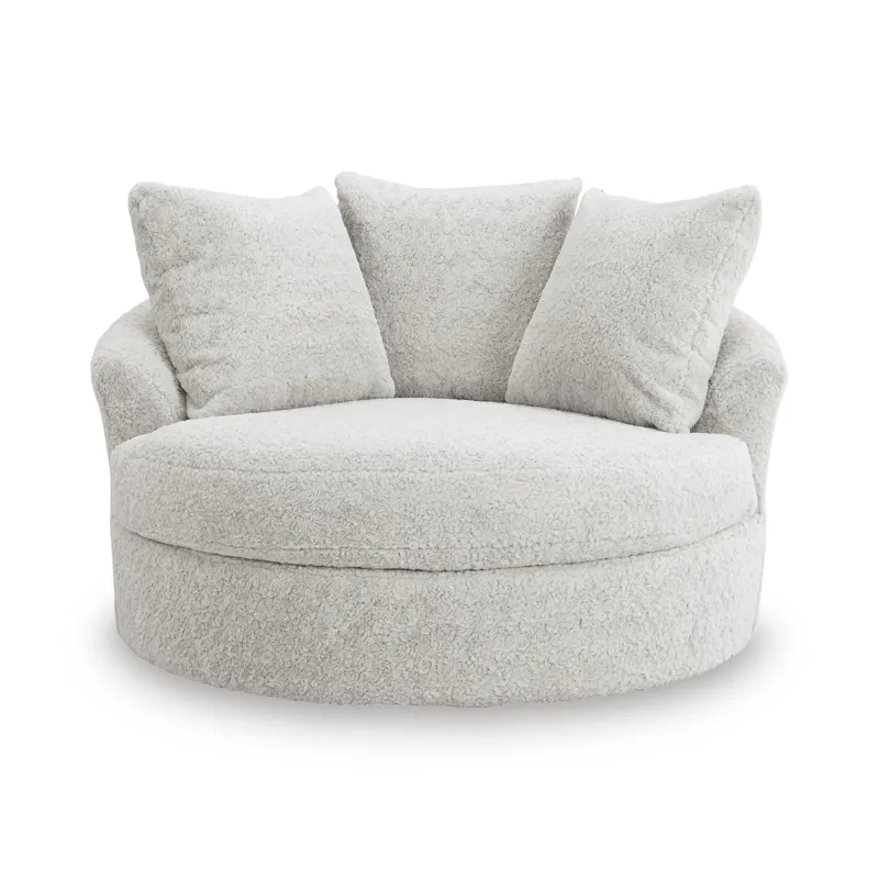 Snodoodle Oversized Swivel Accent Chair