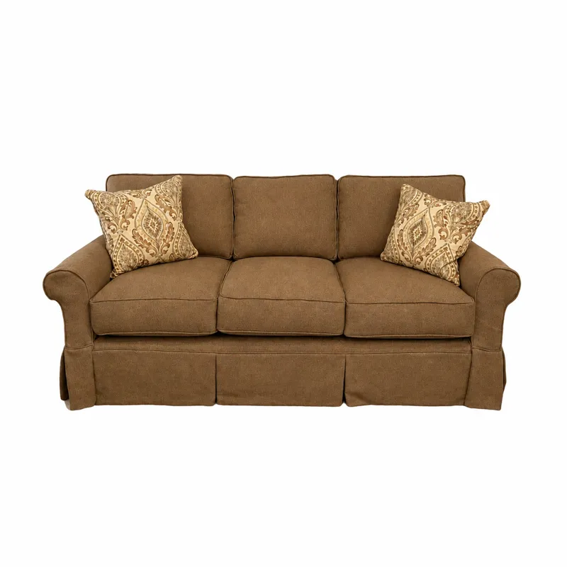 Alexandria 3-Seat Sofa - Pecan