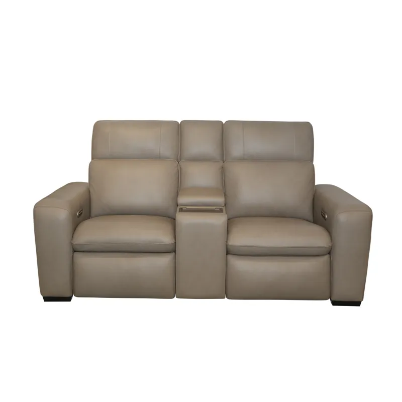 Sense Power Reclining Immersive Audio Loveseat with Console, Power Headrest, & Lumbar