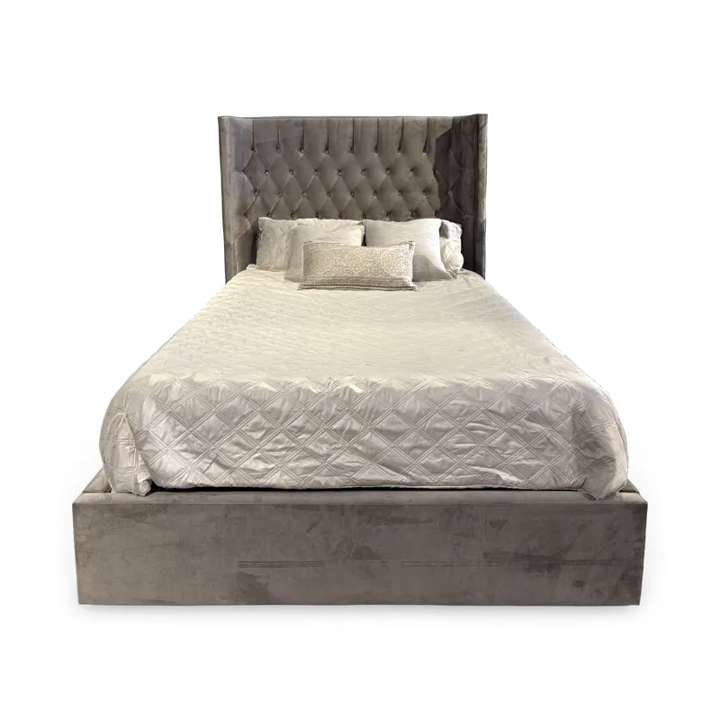 Carly Storage Bed - Gypsy Vintage Grey